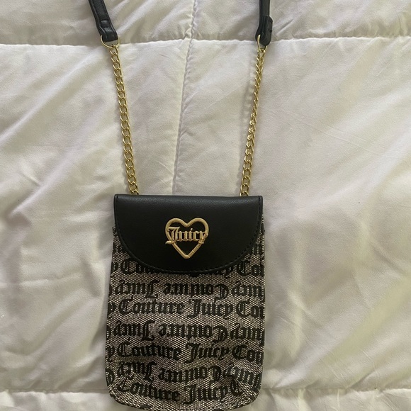 Nwot juicy couture small crossbody brown - Picture 3 of 15